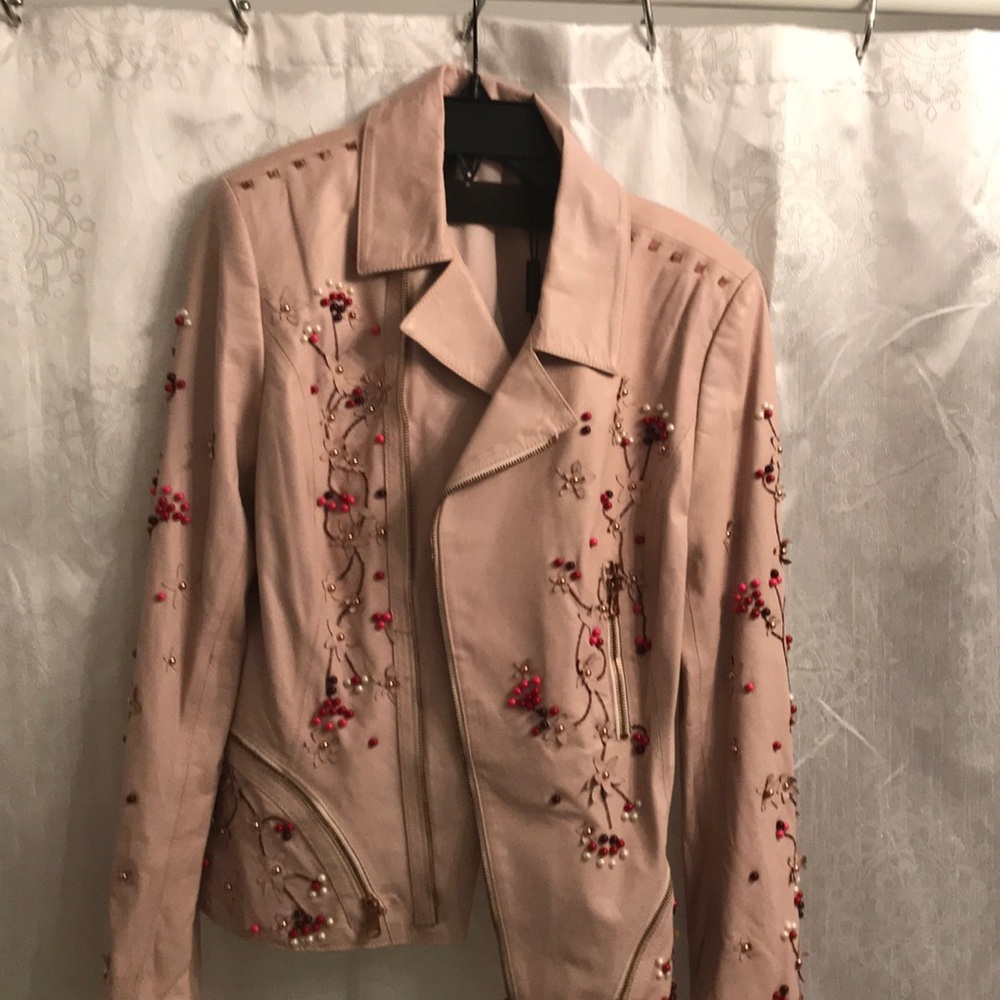 Ellie Tahari Motorcycle jacket
